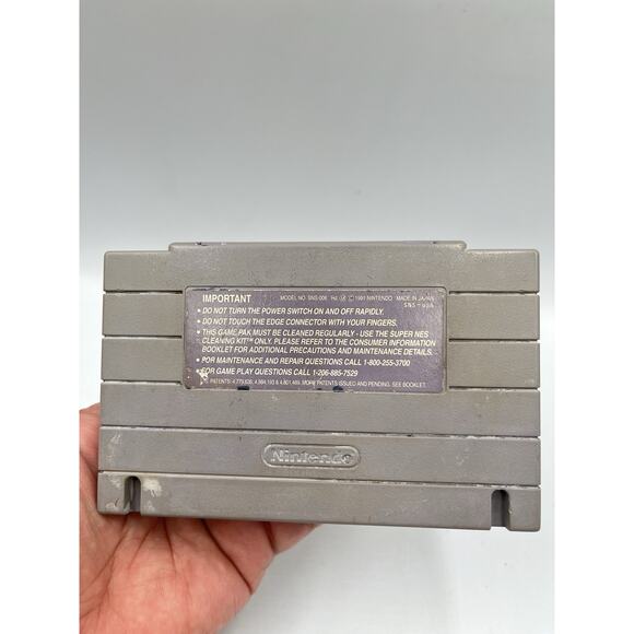 Ultraman (Nintendo SNES, 1991) Authentic Cart Only Tested and Working - Picture 7 of 8